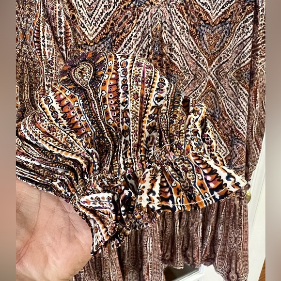 Anthropologie Sabia Flounced Tunic Dress - Size L - NWT - Picture 7 of 11